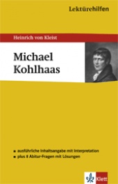 Interpretationshilfe Michael Kohlhaas - Ernst Klett Verlag