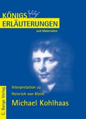 Interpretationshilfe Michael Kohlhaas - Bange Verlag