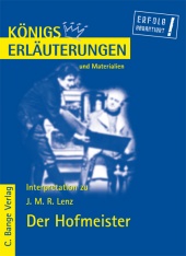 Interpretationshilfe Der Hofmeister - Bange Verlag