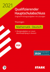 Prüfungsaufgaben Hauptschule Qualifizierender Hauptschulabschluss 2021 - Mathematik, Deutsch - Thüringen - Stark Verlag