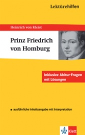 Interpretationshilfe Prinz Friedrich von Homburg - Ernst Klett Verlag