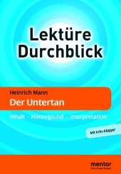 Interpretationshilfe Der Untertan - mentor Verlag