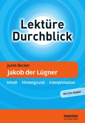 Interpretationshilfe Jakob der Lügner - mentor Verlag