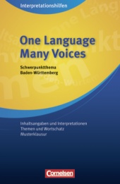 Interpretationshilfe One Language, Many Voices - Cornelsen Verlag
