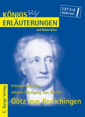 Interpretationshilfe Götz von Berlichingen - Bange Verlag