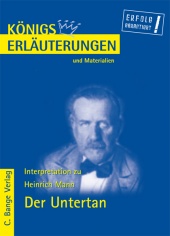 Interpretationshilfe Der Untertan - Bange Verlag