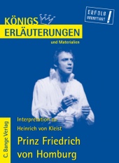 Interpretationshilfe Prinz Friedrich von Homburg - Bange Verlag