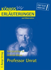 Interpretationshilfe Professor Unrat - Bange Verlag
