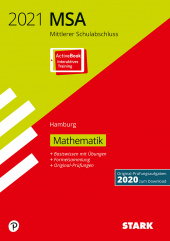 Prüfungsaufgaben Realschule Original-Prüfungen und Training MSA 2021 - Mathematik - Hamburg - Stark Verlag