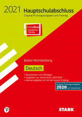 Prüfungsaufgaben Hauptschule Original-Prüfungen und Training Hauptschulabschluss 2021 - Deutsch 9. Klasse - BaWü - Stark Verlag