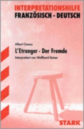 Interpretationshilfe L'Etranger/Der Fremde - Stark Verlag