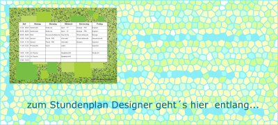 Stundenplan Designer